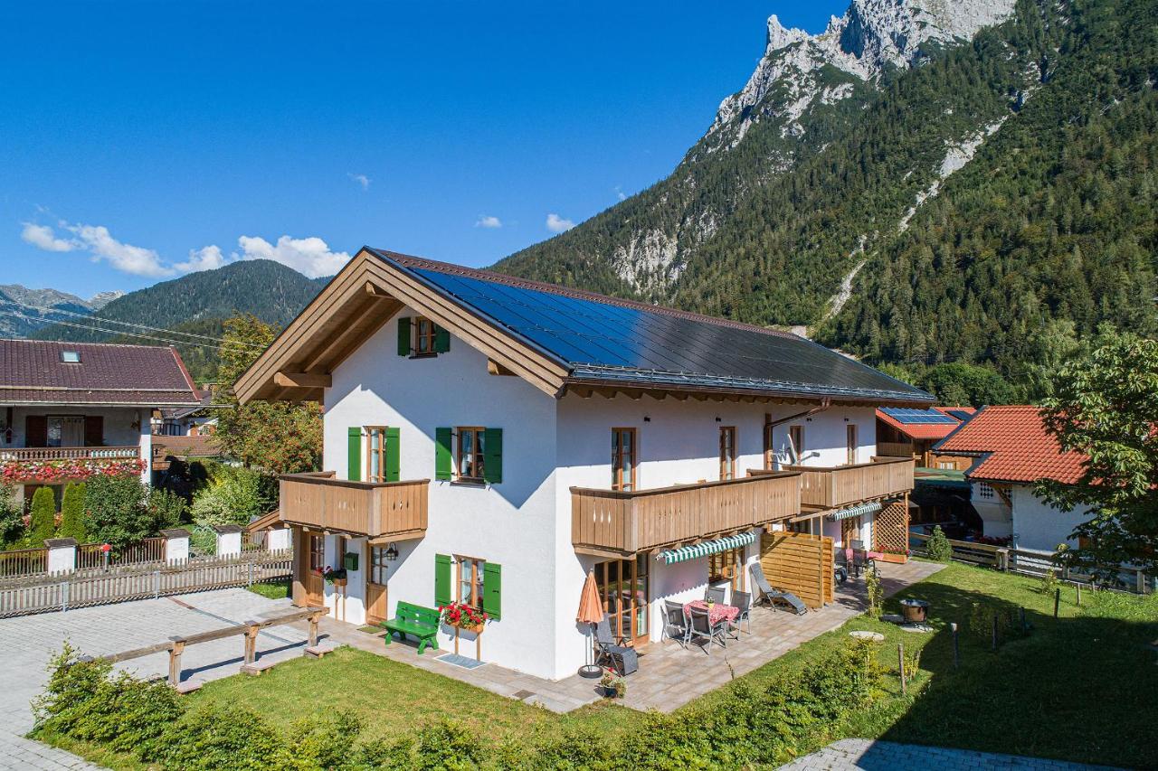 Ferienhaus STOARÖSERL Mittenwald Exterior foto